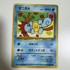 ゼニガメ　イントロパック　旧裏　16番