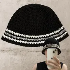 クラッシャーハット クロシェハット