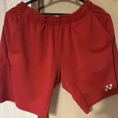 ヨネックス 赤 ハーフパンツ