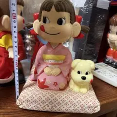 不二家 おすわりペコちゃん サンタ編 新品 限定 ぬいぐるみ 台紙付き