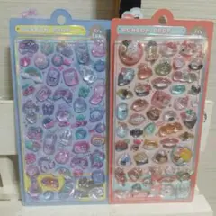 ボンボンドロップシール ◉ピコピコボンボン ◉メシメシボンボン 2枚セット