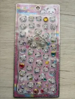 【正規品】ジュエルプチドロップ もちもちぱんだ ボンボンドロップシール