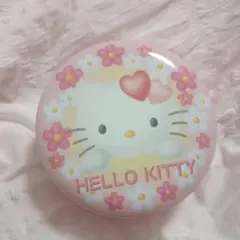 ハローキティ 缶ケース ピンク　サンリオ