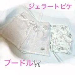 gelato pique ジェラートピケプードル柄レギンス　ショートパンツ