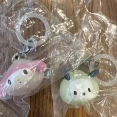 未開封 なりきりまん めじるしアクセサリー マイメロディ ポチャッコ2個セット