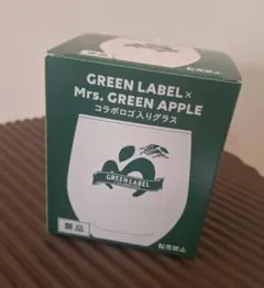 GREEN LABEL x Mrs. GREEN APPLEコラボグラス１個
