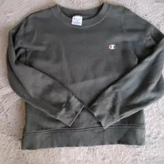 Champion トレーナー オリーブグリーン 130