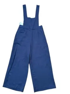 新品　アーバンリサーチ　ネイビー サロペット ワイドレッグ　ワイドパンツ
