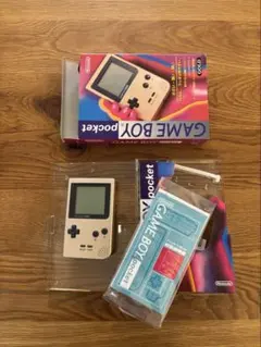 ゲームボーイポケット MGB-001 本体　ゴールド