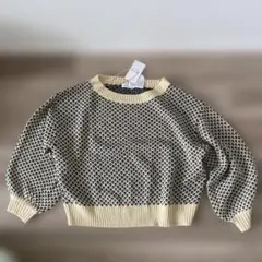 新品　LEPSIM パターンニット セーター Fサイズ