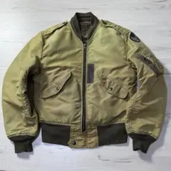 レア！】バズリクソンズ B-15D フライトジャケット M CROWNジップ