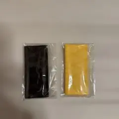 卓球グリップテープ 黒と黄色 2個セット