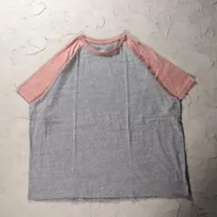 GEORGE Tシャツ ラグラン　グレー　シンプルのサムネイル