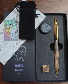 こぶた工房 屋久杉 極上杢 木軸シャープペンシル 0.3mm - メルカリ