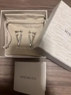 MIKIMOTO V Code ミキモトVコードピアス