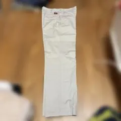 Dickies ベージュ ワークパンツ ストレートレッグ　チノパン