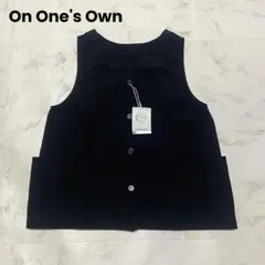 新品未使用タグ付　On One's Own 2WAY マルチポケットベスト
