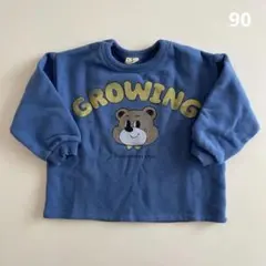 新品 ( 90 ) くまさん トレーナー 韓国子供服 buttercu
