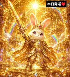 ゴールド猫の戦士 ファンタジーアートポスターa4額付き発送♥レア♥ ゴールド猫の戦士 ファンタジーアートポスターa4額付き発送♥レア