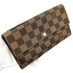 ルイヴィトン ダミエエベヌ ポルトフォイユ サラ （10カード）長財布