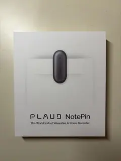 PLAUD NotePin AIボイスレコーダー 未使用付属品完備 グレー 本体