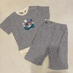チェック柄セットアップ