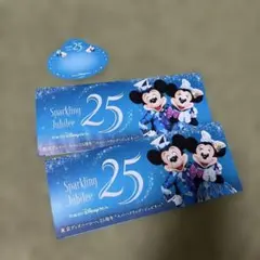 ディズニーシー25周年スパークリングジュビリーリーフレット・シール