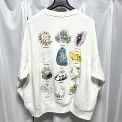 タグ付き未使用品 H＆M スウェット ホワイト 宝石 ダイヤ