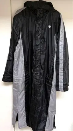 New Balance ベンチコート LLサイズ ブラック/グレー