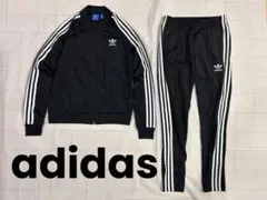 美品 adidas Originals ジャージ上下セットアップ ブラック