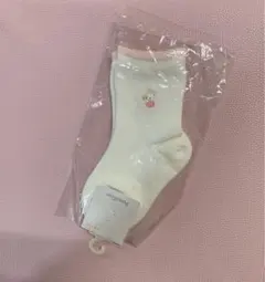 ファミリア　ワンポイント刺繍ソックス　13センチ