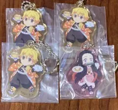 鬼滅の刃 我妻善逸 竈門禰豆子 ガスト アクリルキーホルダー