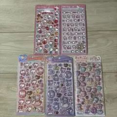 ハローキティ・クロミ シール 5枚