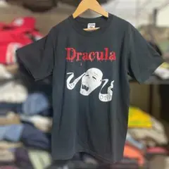 海外古着ジャージーズ　両面プリントTシャツ ブラック　y2 k