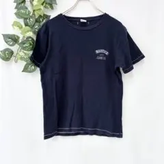 美品✨ ノーティカ 半袖 Tシャツ ネイビー ロゴ 刺繍 コットン プリント 紺のサムネイル