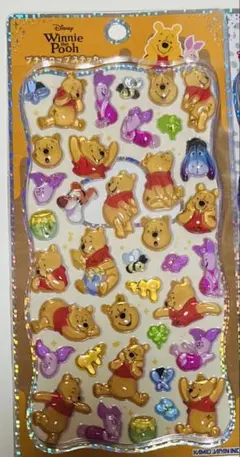 【国内正規品】ディズニー プーさん プチドロップステッカー 新作