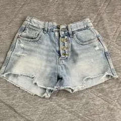 ZARA デニムショートパンツ 140cm ①