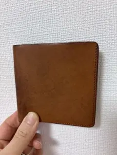Hitoe Fold 二つ折り財布 ブラウンのサムネイル