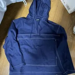 XLARGE フード付きネイビープルオーバー S