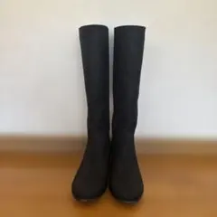 FABIO RUSCONI ロングブーツ　ブラック