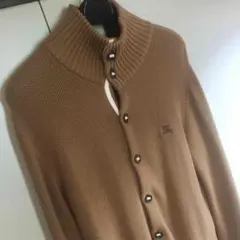 バーバリー ブラックレーベル ニットカーディガン