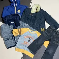 ミキハウス　100サイズ　男の子　子供服　高級　ファッション　おしゃれまとめ売り