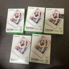 FUJIFILM instax mini インスタントフィルム 10枚×5