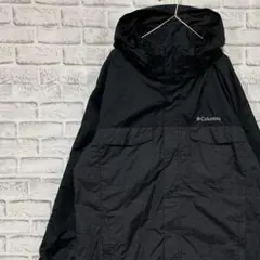 カーズ 様専用コロンビア　マウンテンパーカーブラックL ロゴ刺繍アウトドア23