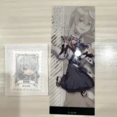 カラフルピーチ　からぴち　どぬく　コットンキャンディシール、しおり　2点セット