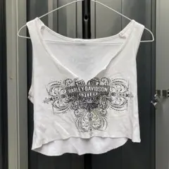 Harley-Davidson リブタンクトップ ホワイトのサムネイル