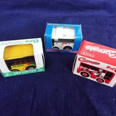 チョロQ  サッカー バス 3台セット