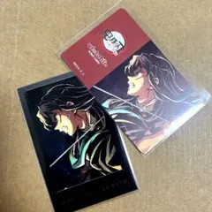 鬼滅の刃 時透無一郎 チェキ風ブロマイド お楽しみくじ ダイニング 柱稽古 2枚