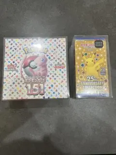 ポケモンカード151BOX 25thアニバーサリーコレクションBOX