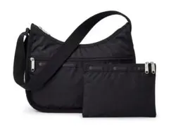 新品　LeSportsac レスポートサック　ショルダーバッグ　黒のサムネイル
